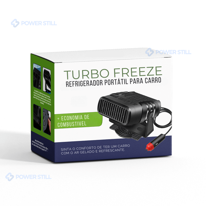 Refrigerador e Aquecedor Portátil de Carro 2 em 1 – Turbo-Freeze